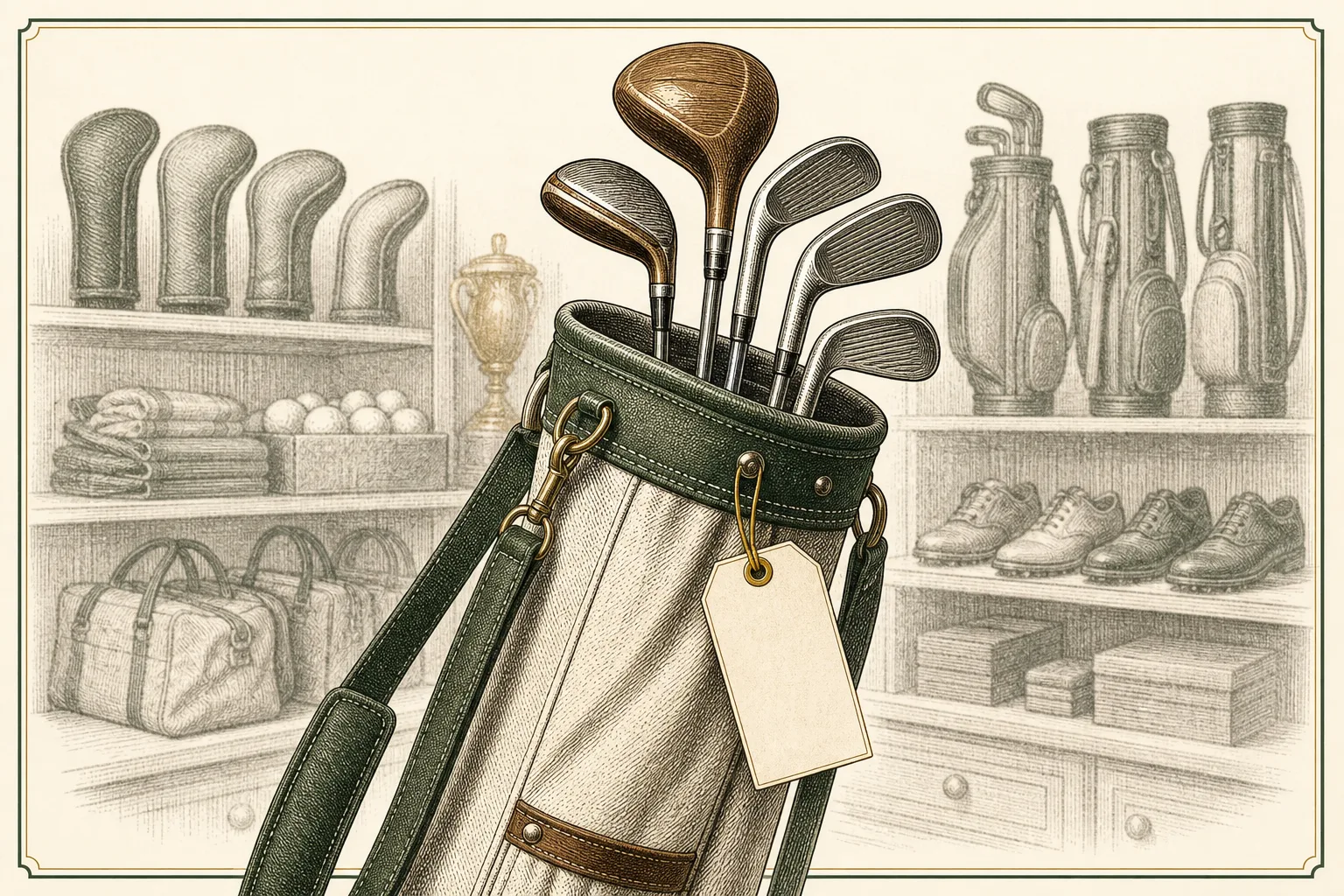 Engraved plate for Buying Your First Set Without Getting Fleeced