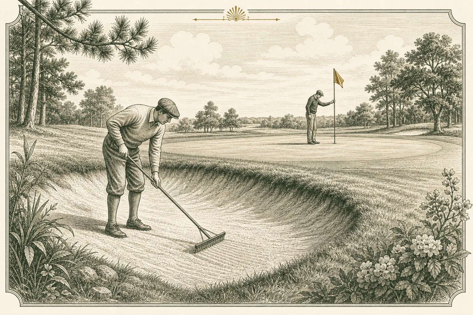 Engraved plate for Etiquette and Pace: How Not to Feel Lost Out There