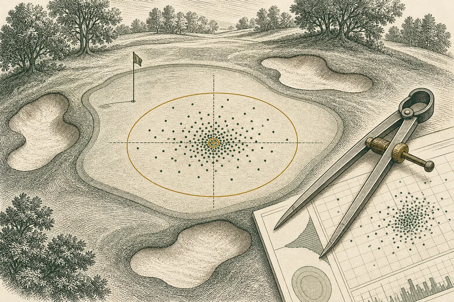 Engraved plate for Reading Your Shot Data Like a Fitter