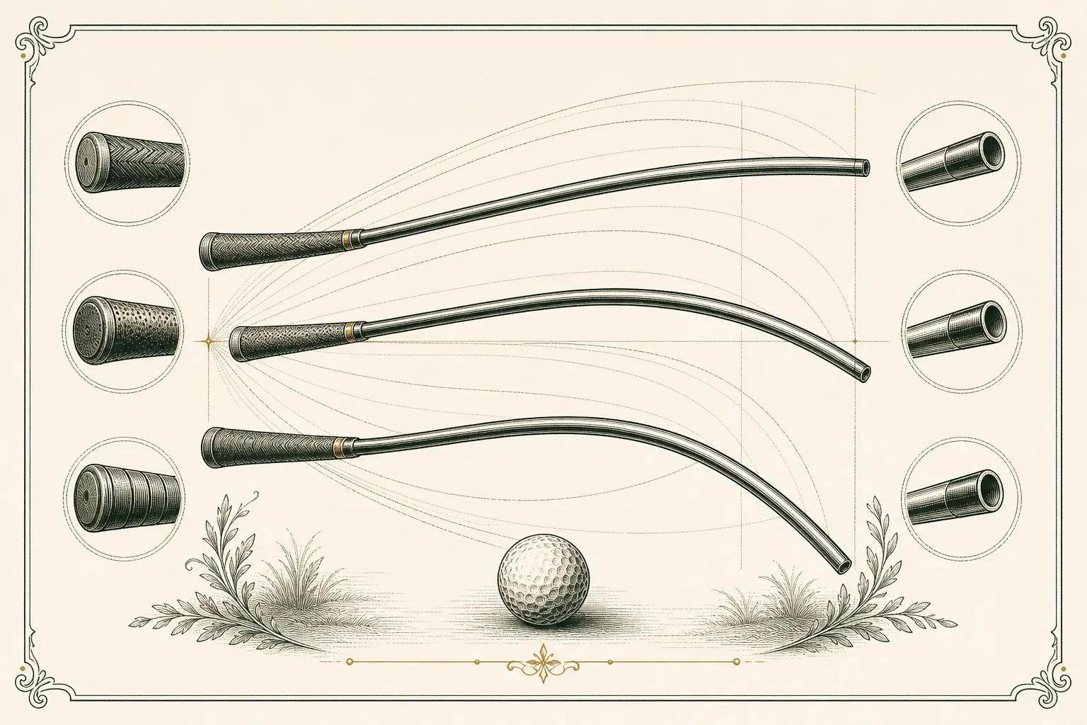 Engraved plate for Shafts: Flex, Weight, and Your Swing Speed