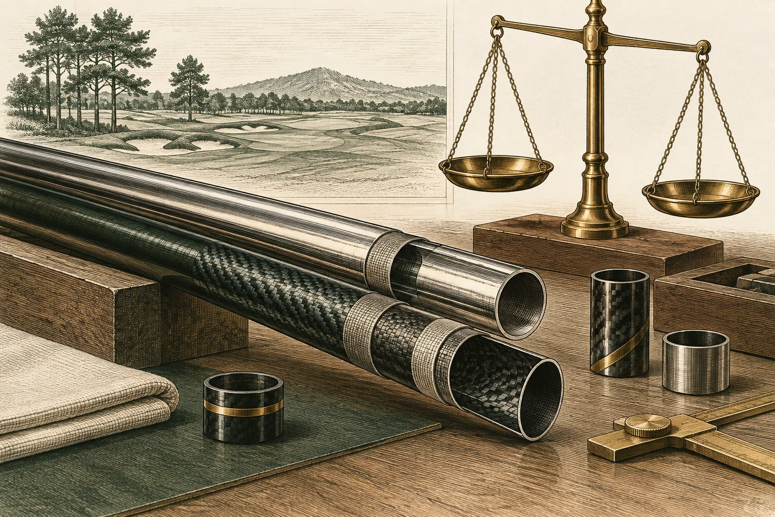 Engraved plate for Steel vs. Graphite: The Stereotype Is a Decade Out of Date