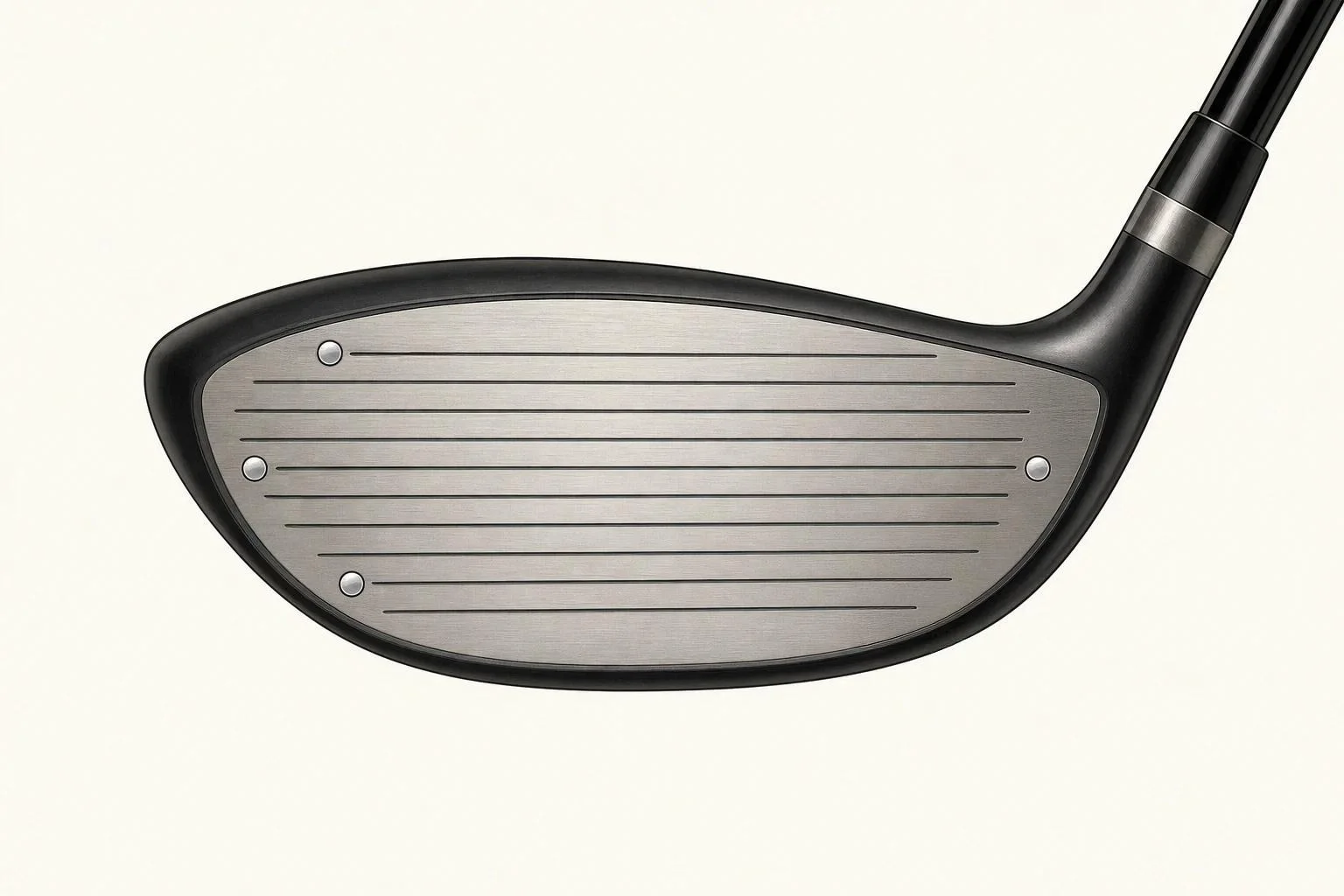 Exact marker placement on a fairway wood: 4 reflective markers